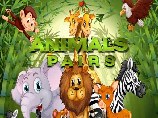 Animals Pairs Match 3 Online Game